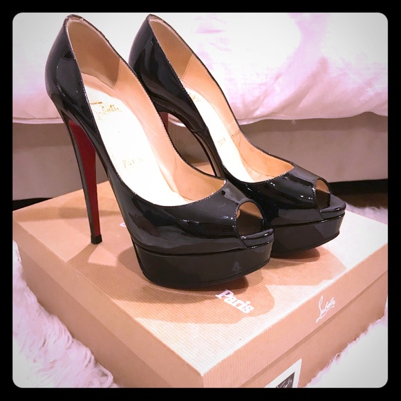 Christian Louboutin Lady Peep Size 36.5 (US 6) - Picture 1 of 5